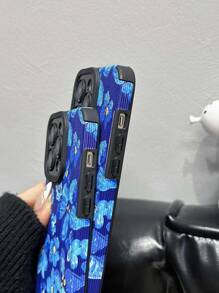 Floral Phone Case - Blue - View 5