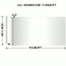 PU white COLORS Heat transfer Vinyl - White - View 5