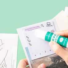1 Barra De Pegamento Sólido De Papelería Para Artesanía De Estudiantes Y Niños - Multicolor - Ver 3