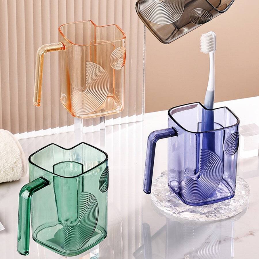 Vaso Para Cepillo De Dientes Marrón - Marrón - Ver 1