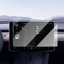 Kính cường lực Bảo vệ màn hình Đối với Tesla Mô hình Y 3 Bảng điều khiển trung tâm ô tô Chống chói HD Phim ảnh Sự bảo vệ Phụ kiện - Trong sáng - Xem 10