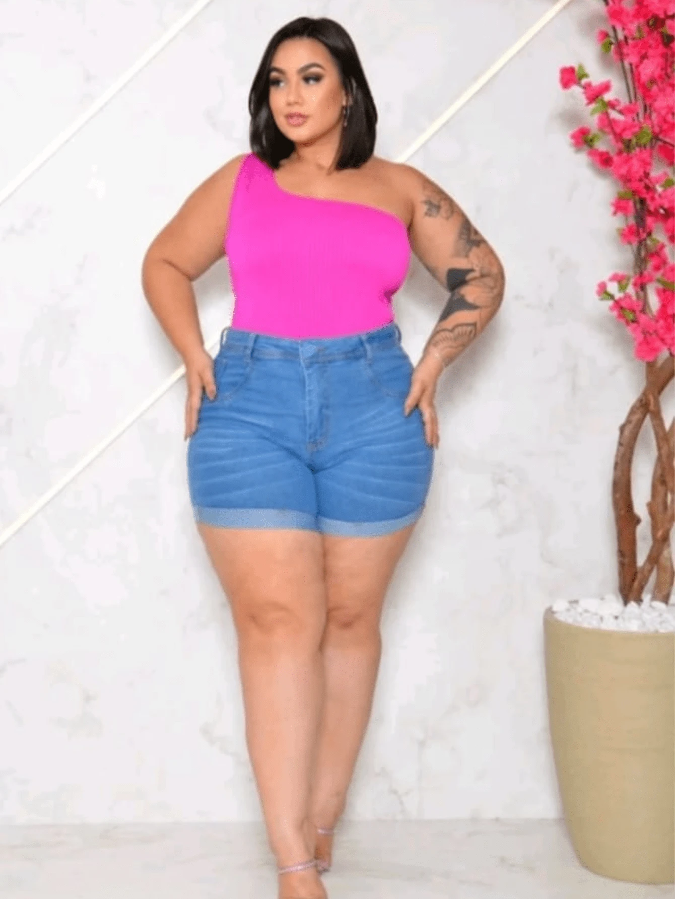 Women Denim Shorts - 46 - Xem 1