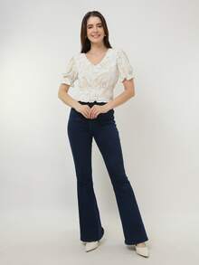 Women Tops - Màu vàng - Xem 3