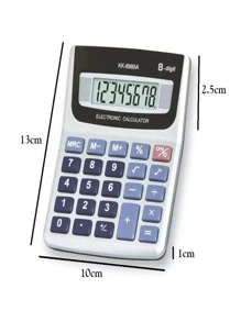 Calculadora para la escuela, la oficina y el hogar, de vuelta a clases - Negro - Ver 2