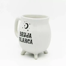 Taza Tipo Caldero Blanco - Blanco - Ver 2