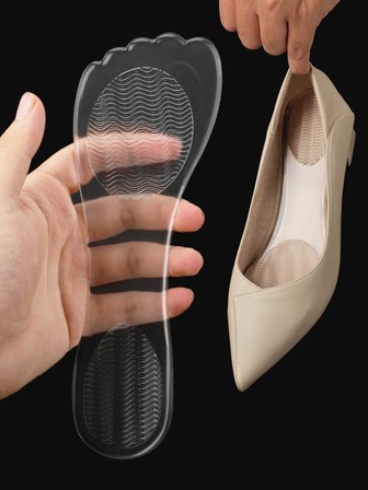 2入組高跟鞋墊，防滑防震耐磨鞋墊