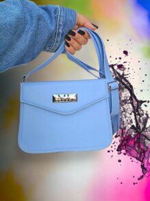 Women Tote Bags - 淺藍色 - 查看 1