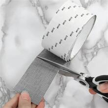 Self-adhesive Window Screen Mosquito Net Repair Tape Window Screen Mesh Sticker /2pcs black - Black - View 5