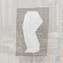 Self-adhesive Window Screen Mosquito Net Repair Tape Window Screen Mesh Sticker /2pcs black - Black - View 3