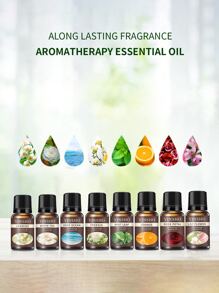 1pc Rose Fragrance Oil Soluble Aromatherapy Essential Oil Diffuser Diffuser Stone Aromatherapy Stove Aromatherapy Candle Humidifier Car Aromatherapy Home Aromatherapy Essential Oil Refill - Rose Red - View 8