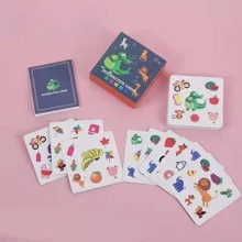 Memory Matching Card Game - Find The Same Cards - Multicolor - View 7