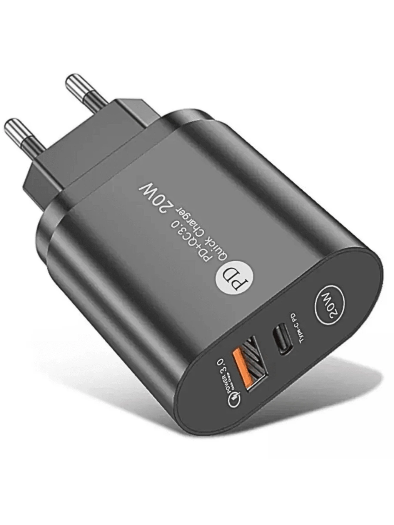 Wall Charger - 黑色 - 查看 1