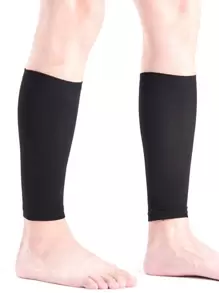 2pcs/Set 480d Compression Leg Sleeves For Summer, Protect Legs, Slimming, Suitable For Running, Horse Riding, Football Etc. Gym Gym Accessories