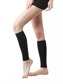 2pcs/Set 480d Compression Leg Sleeves For Summer, Protect Legs, Slimming, Suitable For Running, Horse Riding, Football Etc. Gym Gym Accessories