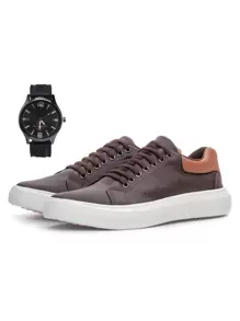 Men Sneakers - Rỉ Nâu - Xem 1