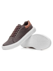 Men Sneakers - Rỉ Nâu - Xem 6