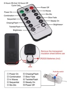 1入usb銅線簾燈8種模式(白色/暖白色/多色)3mx1m/3mx2m/3mx3m100/200/300 Led燈珠 - 白色 - 查看 5