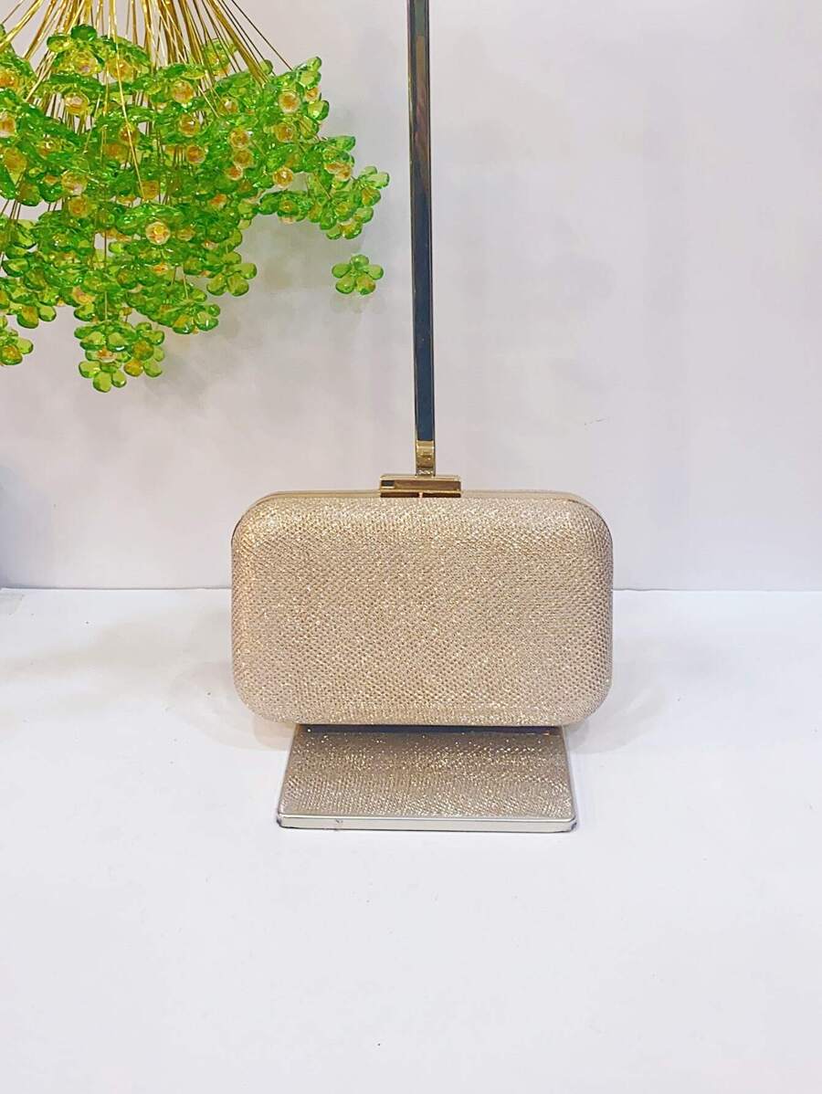 Women Evening Bags - Rose Gold - View 1