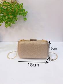 Women Evening Bags - Rose Gold - View 3