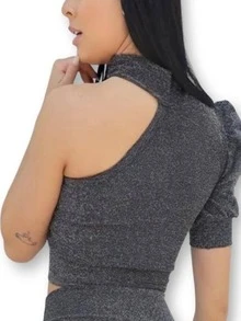 Women Tops - Black - View 3