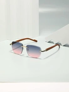 Gafas de Sol para Hombres Decoración Cuadrado - Degradado - Ver 1