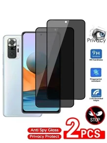 2 Miếng Bảo Vệ Màn Hình Riêng Tư Tương Thích Với Samsung A53 A52 A72 A51 A71 A32 A21 A50 A70 A52S A73 Và Phim Chống Gián Điệp Tương Thích Với Samsung S21 S22 Plus S20 FE - màu đen - Xem 1