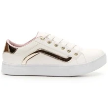 Women Wedge Sneakers - 白色 - 查看 3