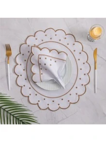 Table Napkins - Màu nâu  Mocha - Xem 1