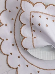 Table Napkins - Màu nâu  Mocha - Xem 2