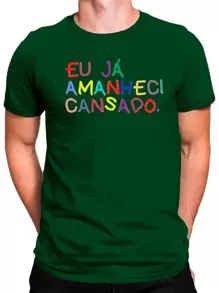 Men T-Shirts - 綠色 - 查看 1