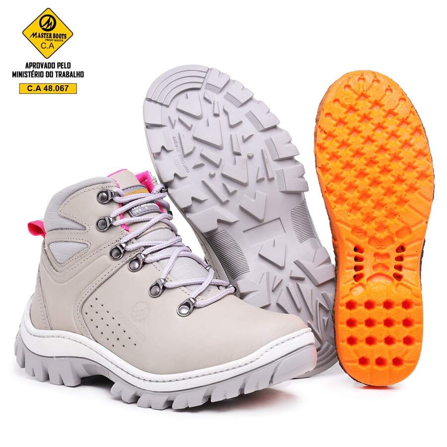 Men Work & Safety Shoes - Xám - Xem 1