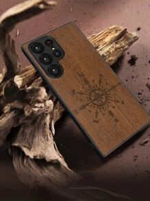 Natural Wood Phone Case Compatible With Apple/Samsung/Xiaomi - Multicolor - View 1