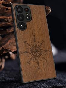 Natural Wood Phone Case Compatible With Apple/Samsung/Xiaomi - Multicolor - View 2