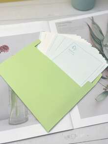 60pcs Small Size Ruled Letter Paper, Thickened Multifunctional Stationery Paper For Students - Multicolor - View 6