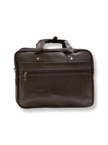 Men Briefcase - Rust Brown - View 5
