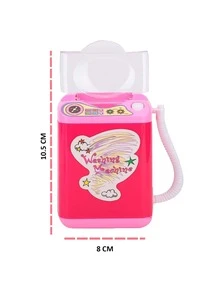 Mini Lavadora para Limpieza de Brochas y Esponjas Portátil - Rosa Fucsia - Ver 2