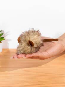 Interactive Whose Shaped Cat Toy - Coffee Brown - View 4