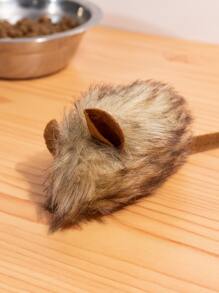 Interactive Whose Shaped Cat Toy - Coffee Brown - View 2