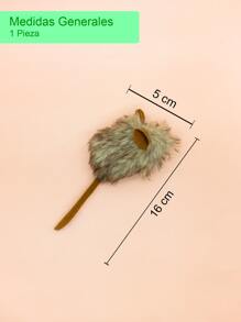Interactive Whose Shaped Cat Toy - Coffee Brown - View 3