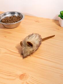 Interactive Whose Shaped Cat Toy - Coffee Brown - View 6