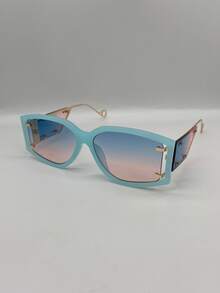 Women Sunglasses - 淺藍色 - 查看 1