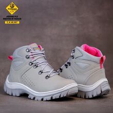 Women Work & Safety Shoes - Xám - Xem 9