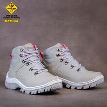Women Work & Safety Shoes - Xám - Xem 2