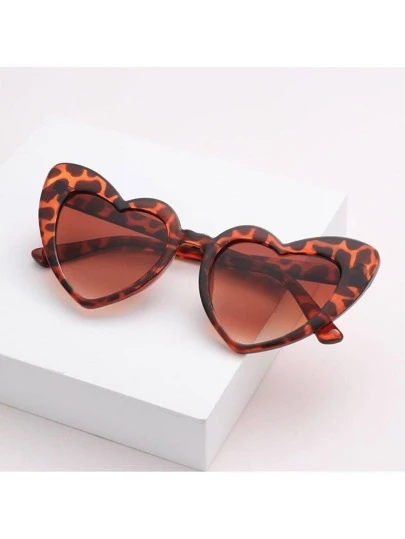 lentes en forma de corazón Gafas de sol para mujeres moda Love con corazón Gafas de sol protección
