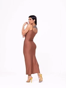 Women Dresses - Rỉ Nâu - Xem 2