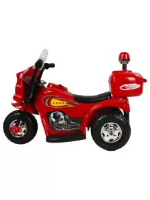 Motocicleta Montable Electrica Pequeña Sonido Luz LED 6v - Rojo - Ver 7