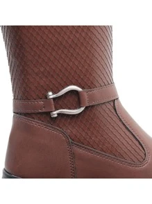 Women Fashion Boots - 鏽棕色 - 查看 6