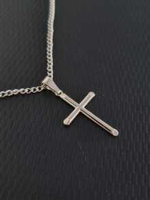 Men's Pendant Necklaces - 銀色 - 查看 3