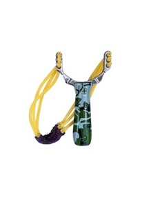 Resortera Tradicional con 3 Ligas Profesional - Verde militar - Ver 1