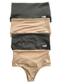 Women Boyshorts - 米色 - 查看 1